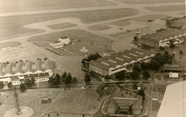An aerial view of RAF Abingdon circa 1972