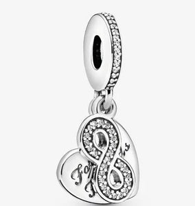 Pandora Forever Friends Heart Dangle Charm - Fifth Avenue Jewellers