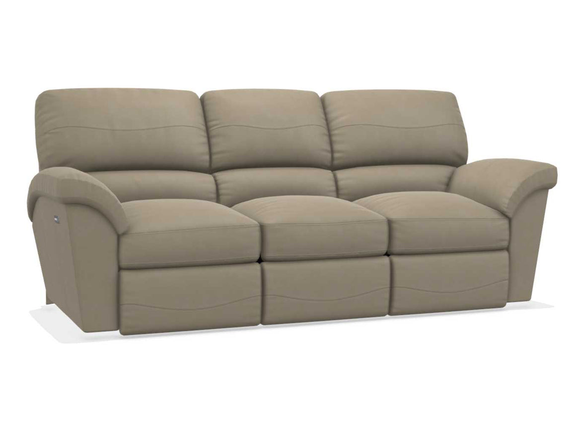 reese leather reclining sofa