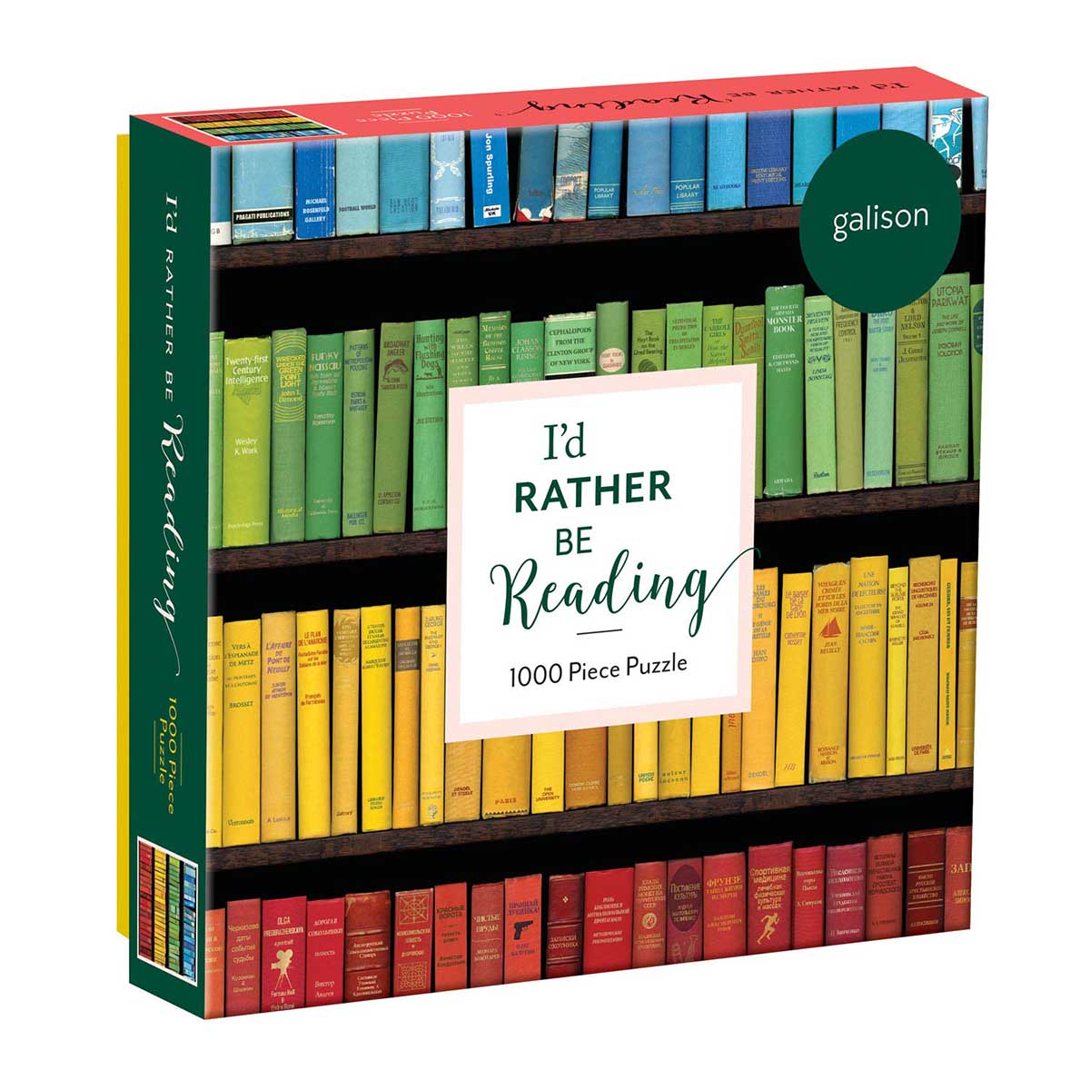 I'd Rather Be Reading Puzzle