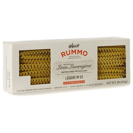 RUMMO Lasagna Pasta - 454g (1lb) | Pinocchio's Pantry - Authentic ...