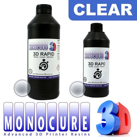 Monocure 3D RAPID UV Resin - CLEAR