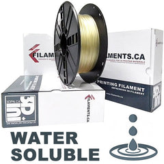 PVA water soluble support 3D printer filament Canada