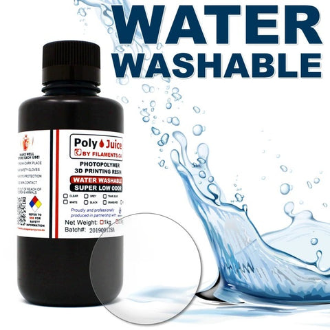 PolyJuice WATER WASHABLE Resin - Clear