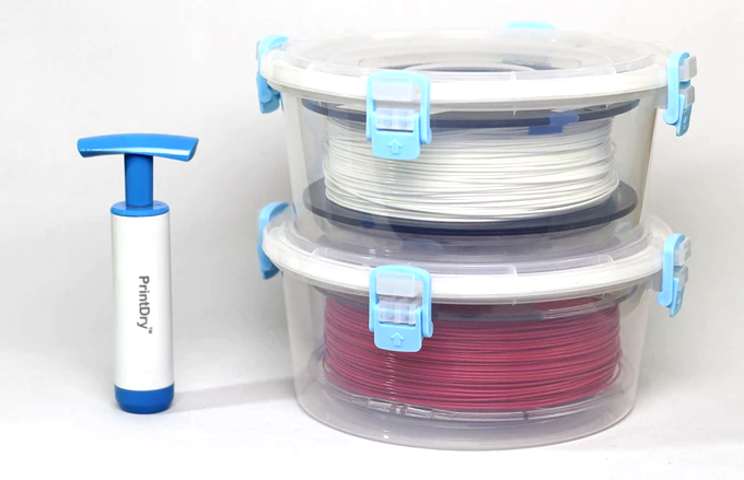 PrintDry Vacuum Filament Container 3D Printing Canada