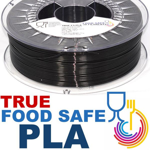 TRUE Food Safe PLA - Black Licorice - 1.75mm