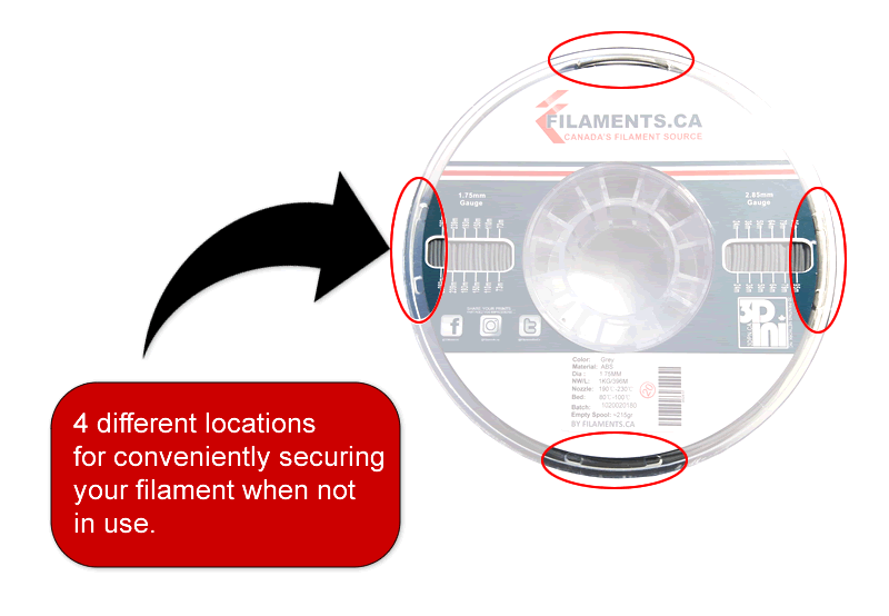 EcoTough PLA Filament 3D Printing Canada