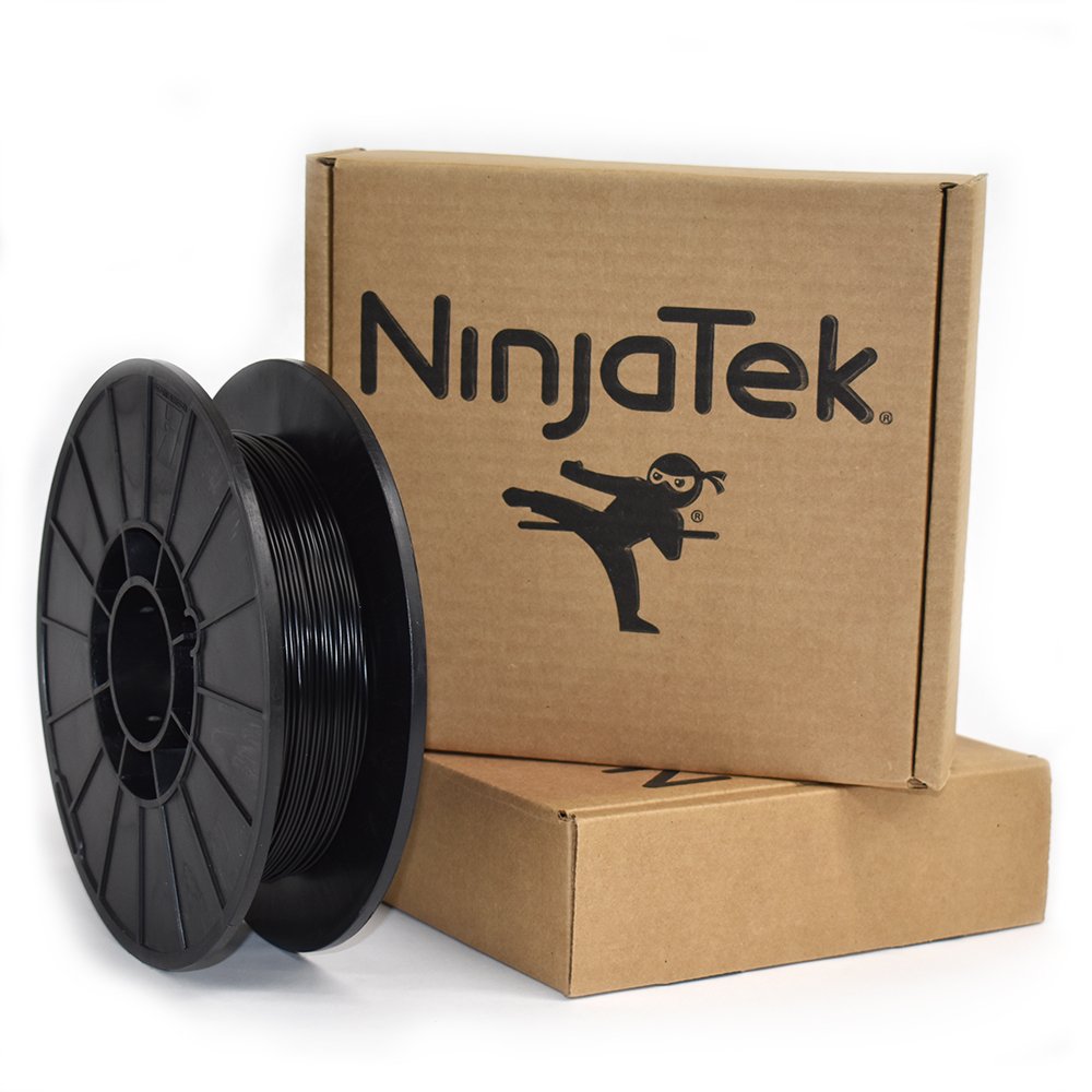  Cheetah 95A TPU Filament - Midnight Black - 1.75mm - 0.5KG 