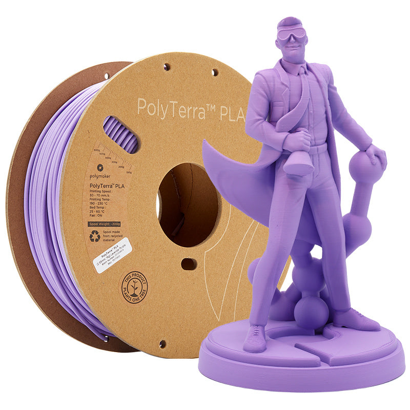  PolyTerra™ PLA - Lavender Purple - 1.75mm - 1KG 