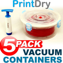 PrintDry Vacuum Container (5 PC Pack)