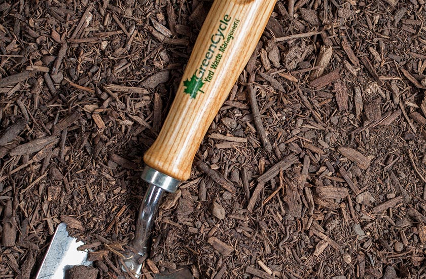 Image of Hardwood mulch greencycle