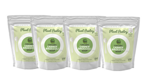 Broccoli Soup, Mini 4 Pack, Plant-Based Freeze Dried Vegan Soup Mix
