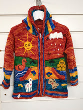 Load image into Gallery viewer, Child Peruvian Cardigan (Pixie hood)
