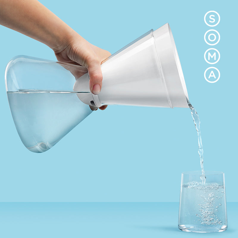 Soma 玻璃水瓶連過濾芯 (約1.4L)