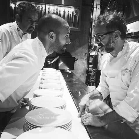 Rob Gentile with Massimo Bottura