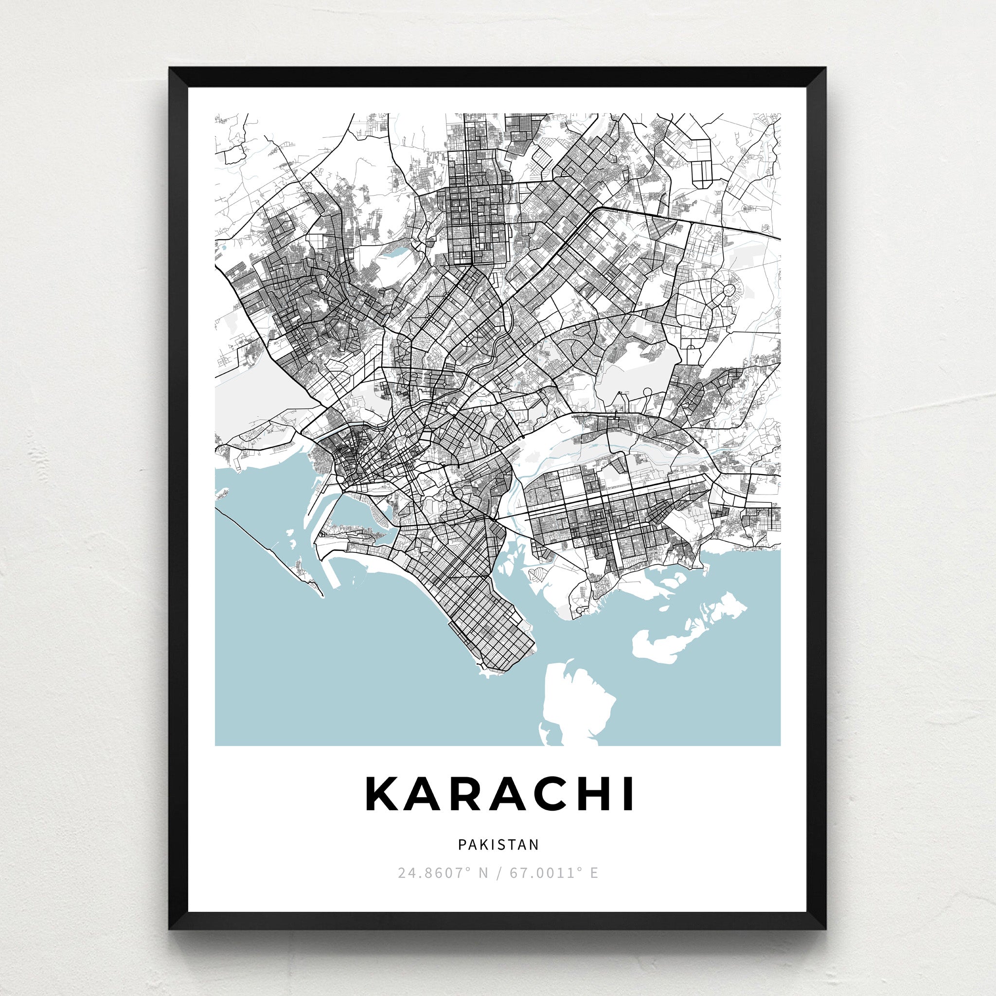 Map of Karachi, Pakistan – The Classy Vendor