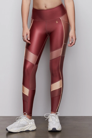 Liquid Mix red leggings from Good American
