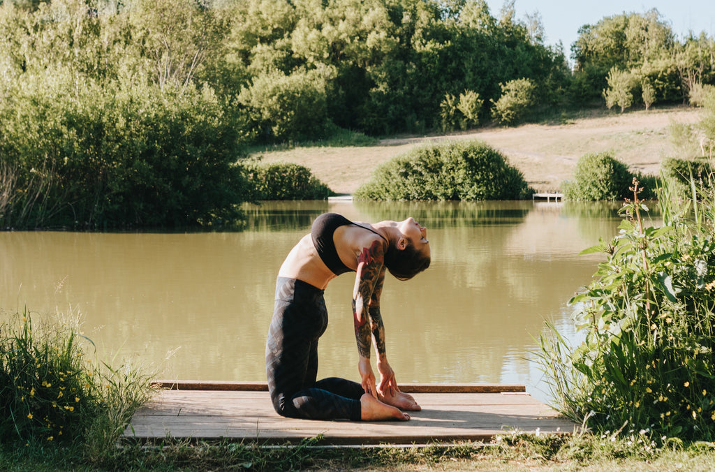 camel pose