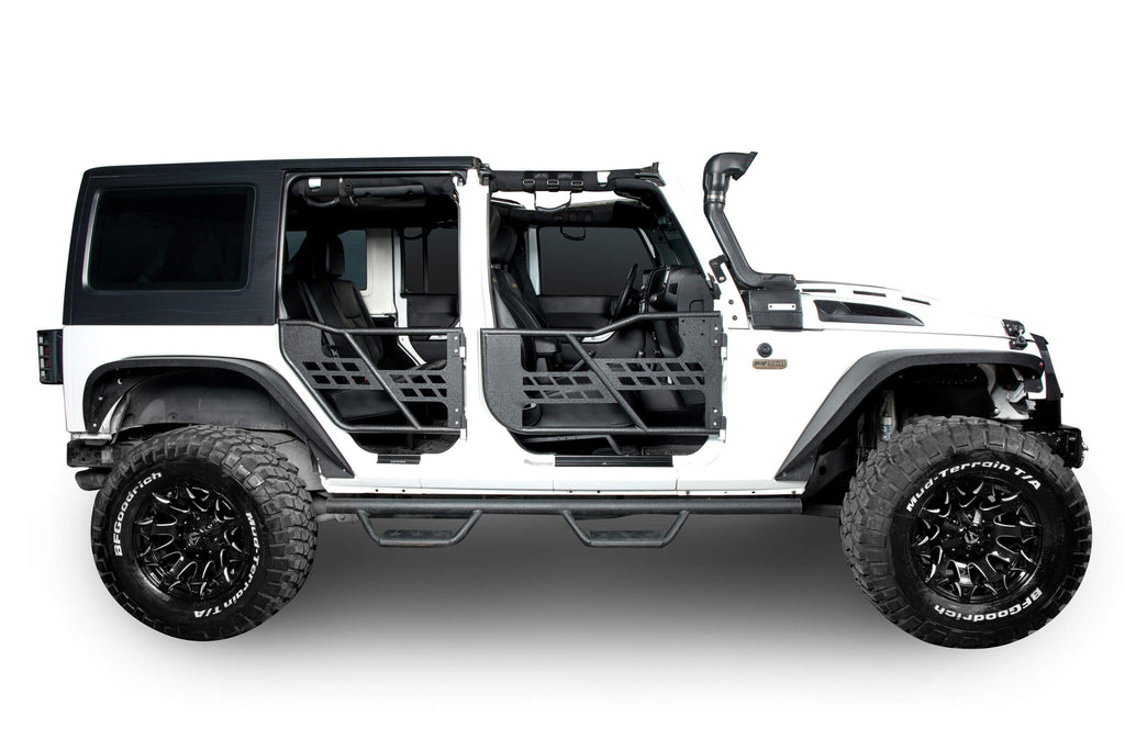 Jeep JK 4 Door Side Steps Wide Drop Nerf Bars Running Boards for 2007-2018 Jeep  Wrangler JK - ultralisk 4x4 – Ultralisk 4x4