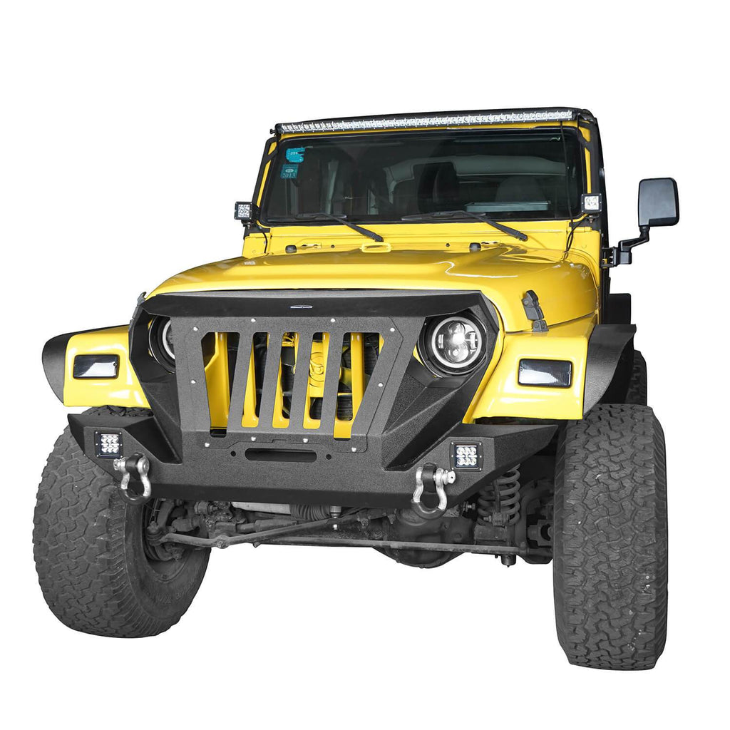 Jeep TJ Front Bumper for 1997-2006 Jeep Wrangler TJ – Ultralisk 4x4