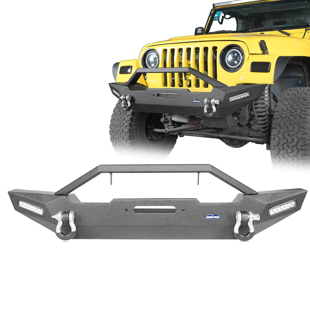 Jeep TJ Front Bumper for 1997-2006 Jeep Wrangler TJ – Ultralisk 4x4