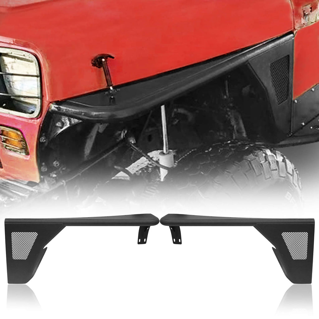 Jeep YJ Front Fender Flares Fenders for 1987-1995 Jeep Wrangler YJ -  Ultralisk4x4 – Ultralisk 4x4