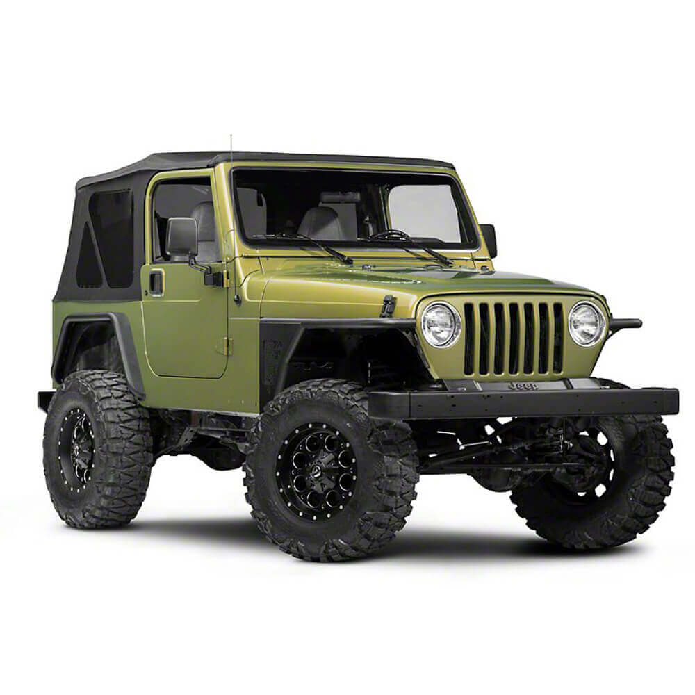 Jeep TJ Front Fender Flares Armor Wheel Fenders for 1997-2006 Jeep Wrangler  TJ – Ultralisk 4x4