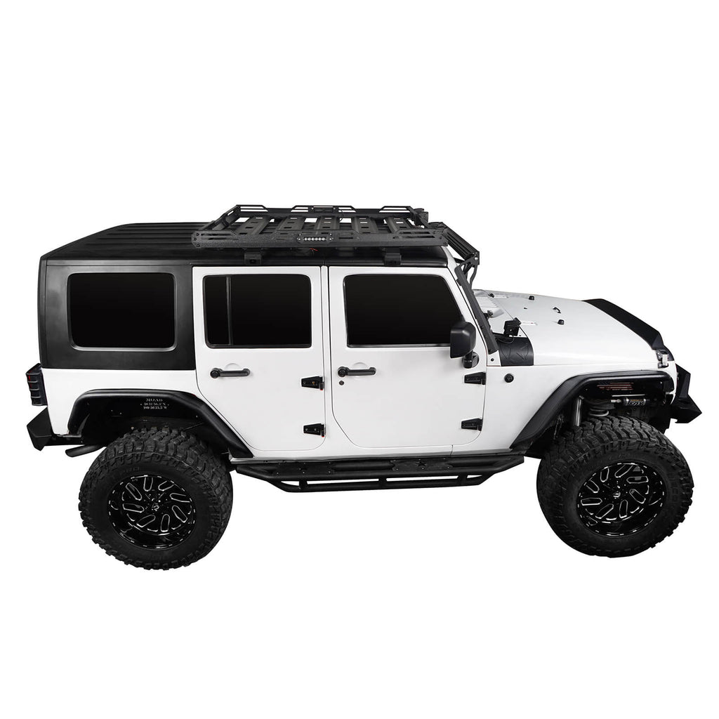 Jeep JK Roof Rack Cargo Storage Rack for 2007-2018 Jeep Wrangler JK  Unlimited 4 Doors - Ultralisk 4x4