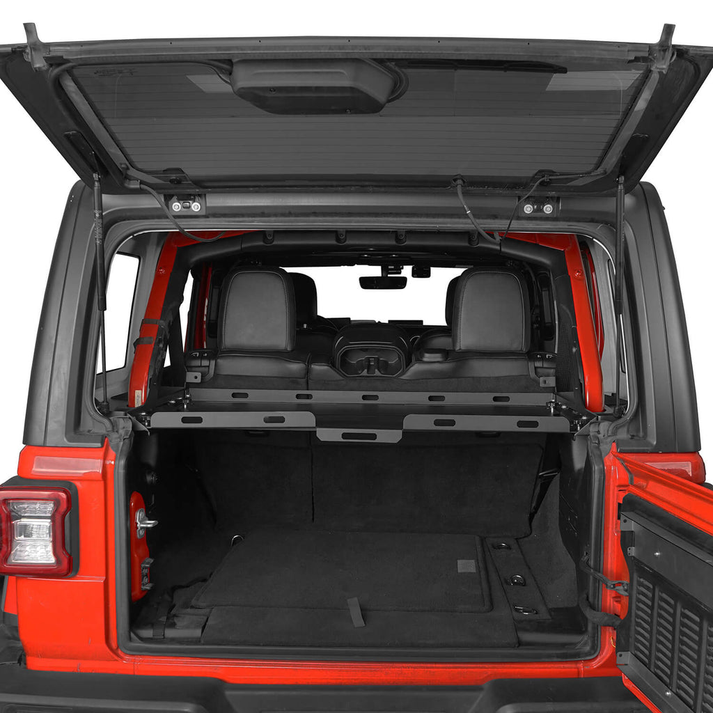 Jeep JL Fold-Up Storage Rack Interior Cargo Rack for 2018-2023 Jeep Wrangler  JL - Ultralisk 4x4