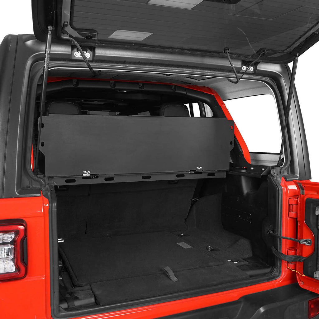 Jeep JL Fold-Up Storage Rack Interior Cargo Rack for 2018-2023 Jeep Wrangler  JL - Ultralisk 4x4