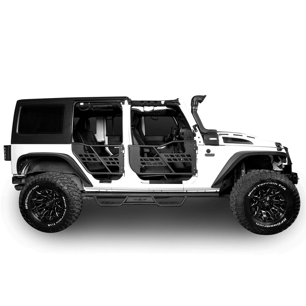 Jeep JK 4-Door Drop Steps Side Steps Drop Nerf Bars for 2007-2018 Jeep  Wrangler JK - ultralisk 4x4 – Ultralisk 4x4