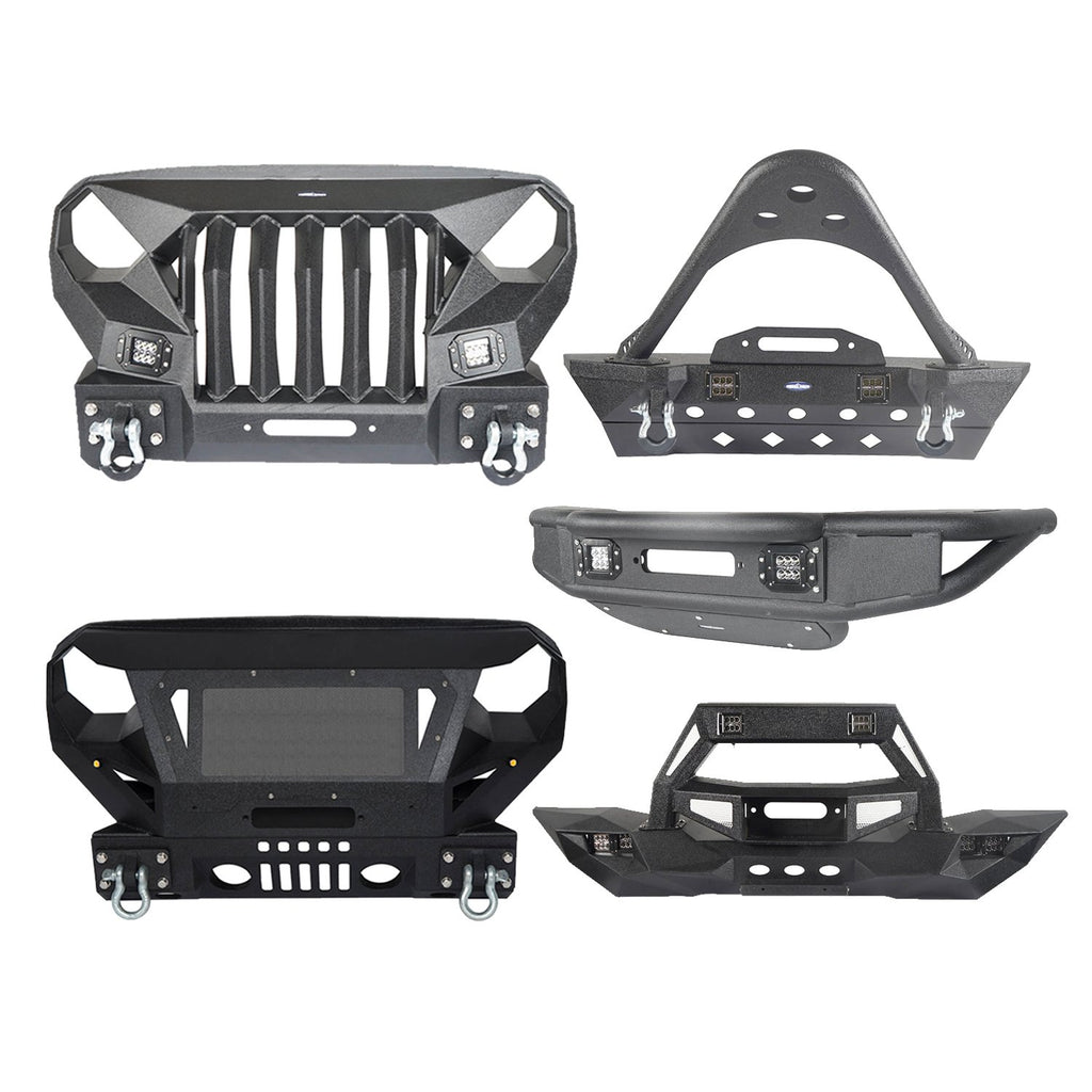 Front Bumper for 2007-2018 Jeep Wrangler JK – Ultralisk 4x4