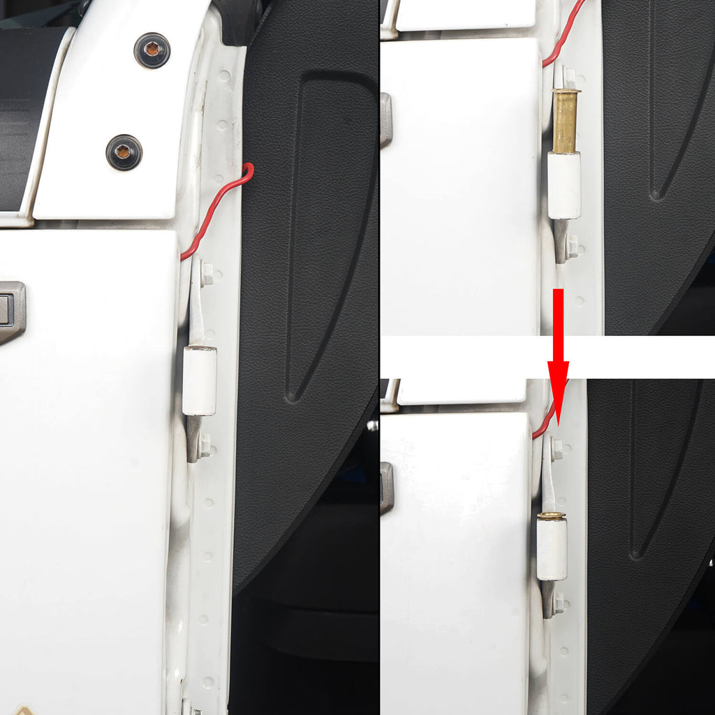 Door Hinge Bushings & Door Bushing Removal Tool for 2007-2018 Jeep Wrangler  JK & JKU – Ultralisk 4x4