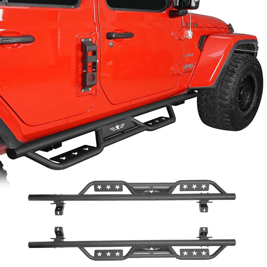 Jeep JL Side Steps Drop Steps for Jeep Wrangler JL 2018-2023- Ultralisk 4x4