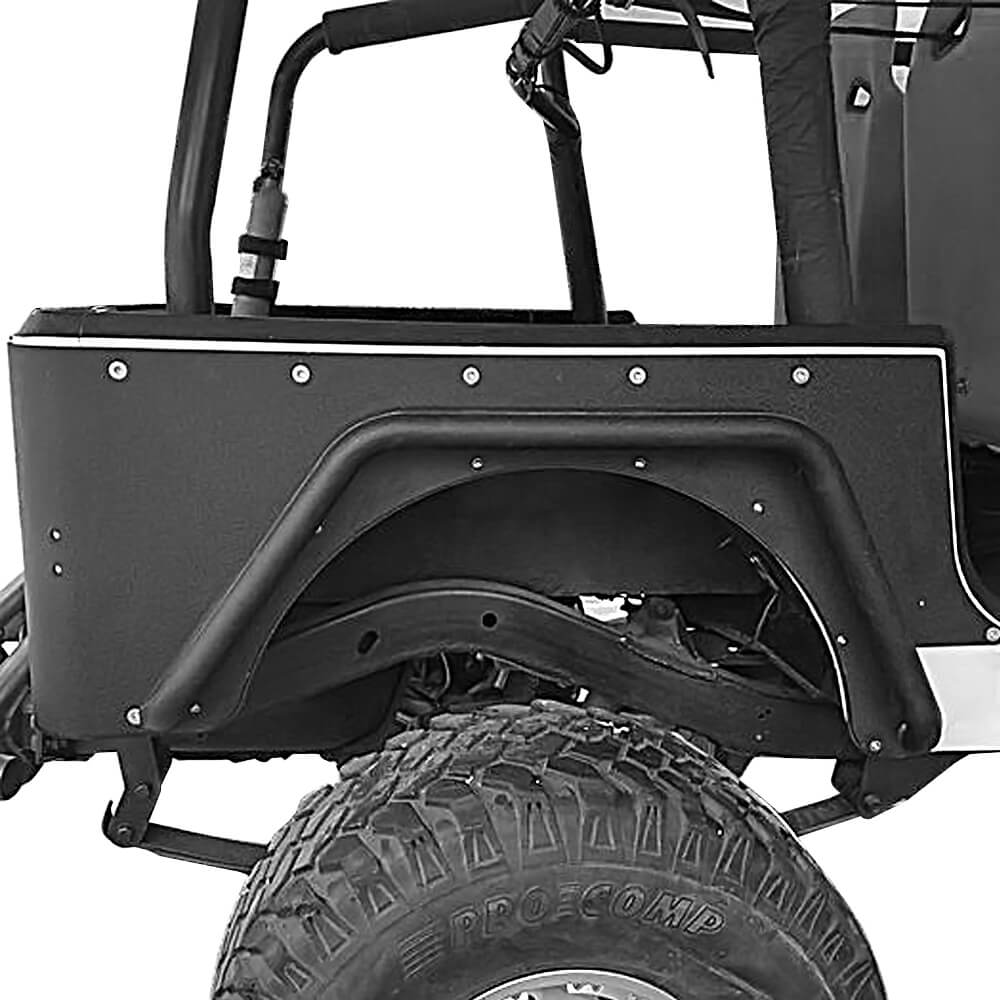 Jeep YJ Rear Fender Flares for 1987-1995 Jeep Wrangler YJ – Ultralisk 4x4