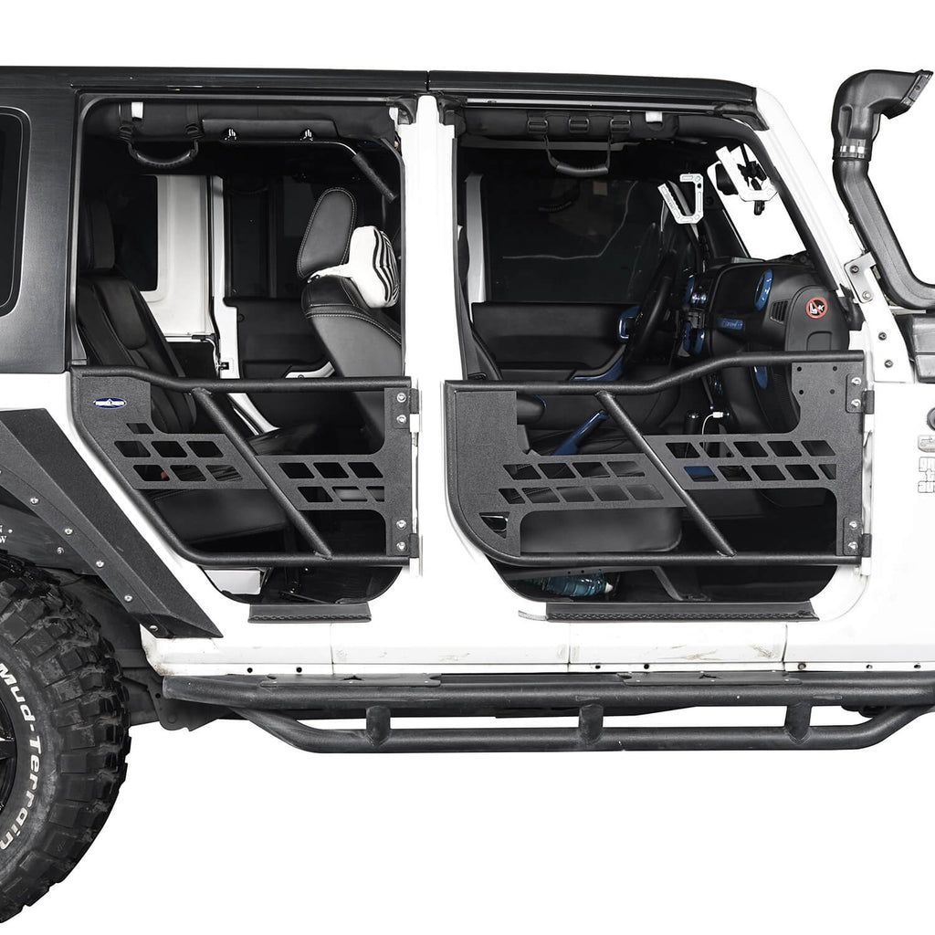 Jeep JK Tubular Doors & Door Rack for 2007-2018 Jeep Wrangler JK –  Ultralisk 4x4