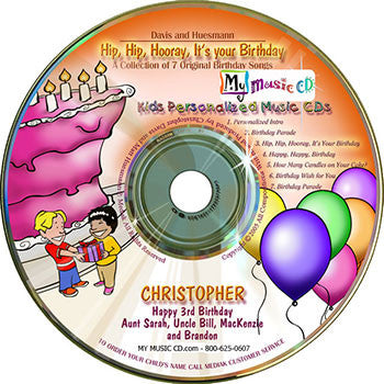 Personalized Birthday Cd Free Shipping Mymusiccd Com