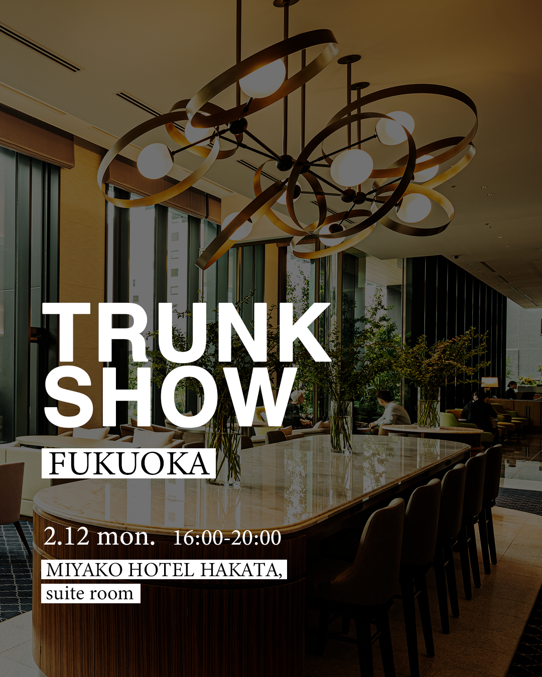 PRMAL Trunk Show 2024 Fukuoka