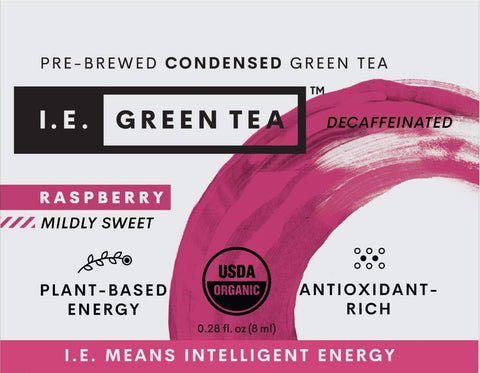 green tea raspberry