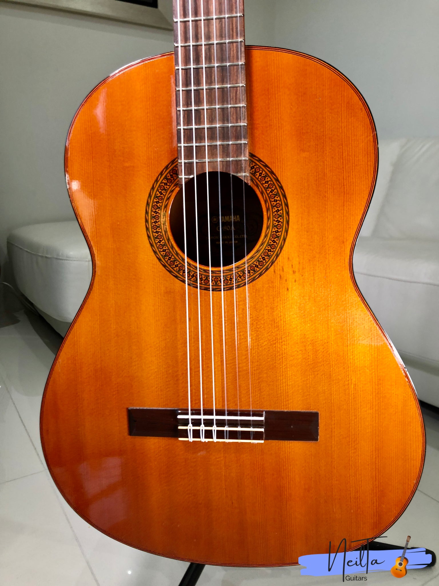 yamaha g80a classical guitar