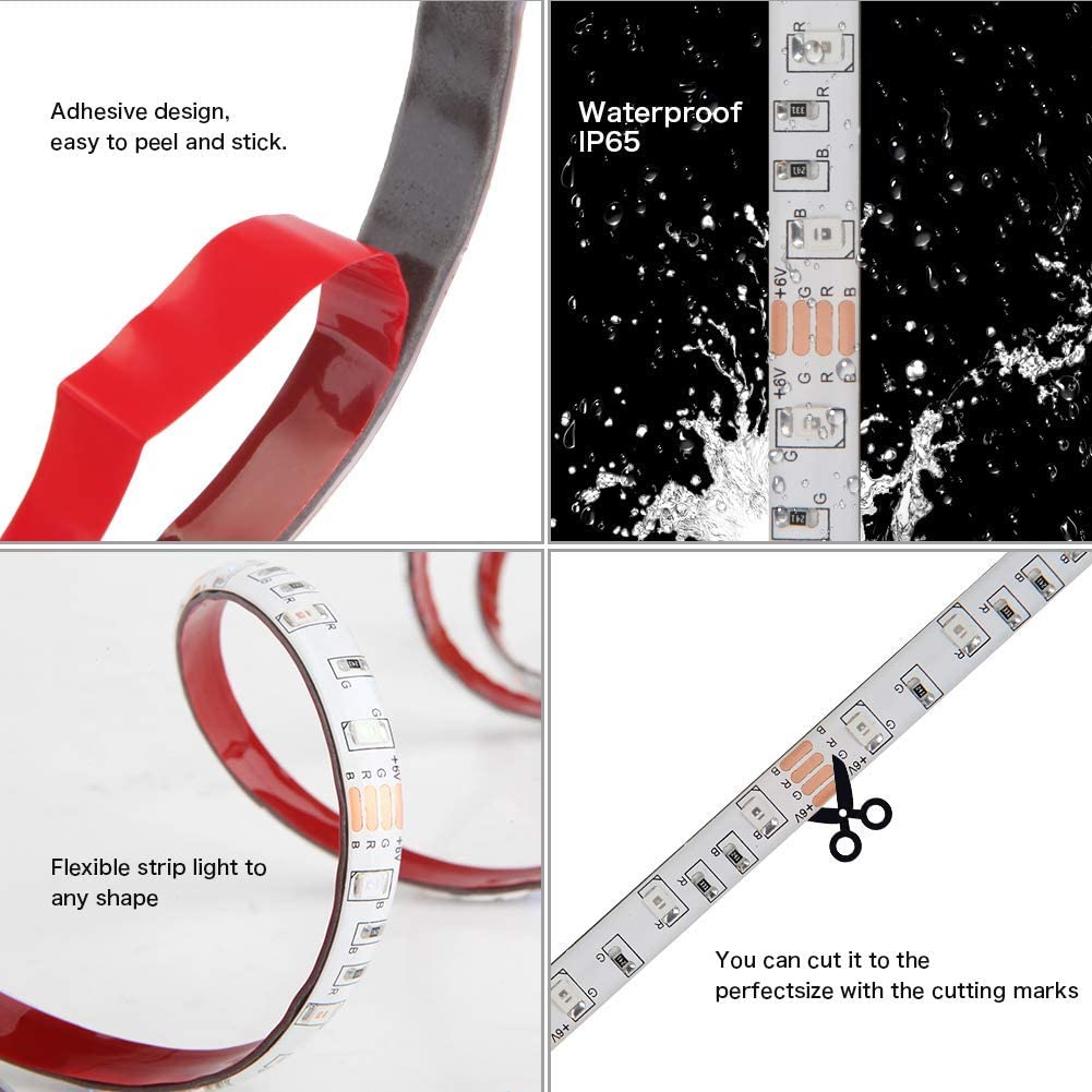 g geekeep battery powered led strip