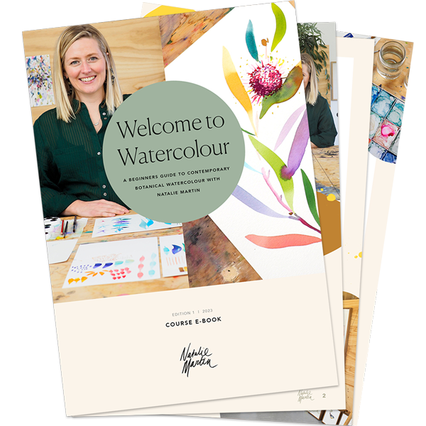 Welcome to Watercolor: A Beginners Guide to Contemporary Botanical