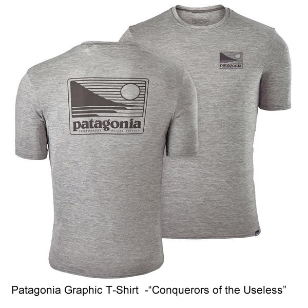 mens black patagonia t shirt
