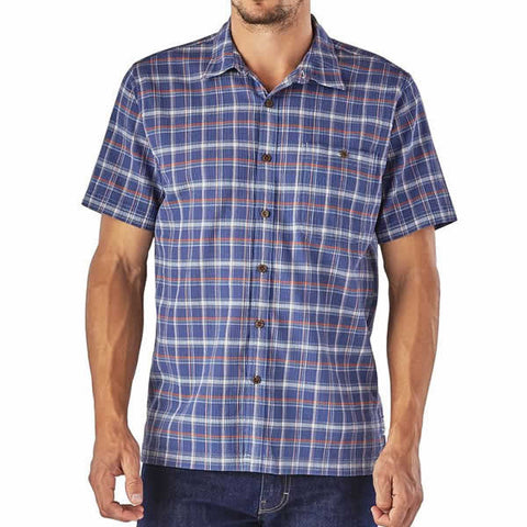Patagonia Men's Short Sleeve A/C Summer Shirt, finely woven organic co