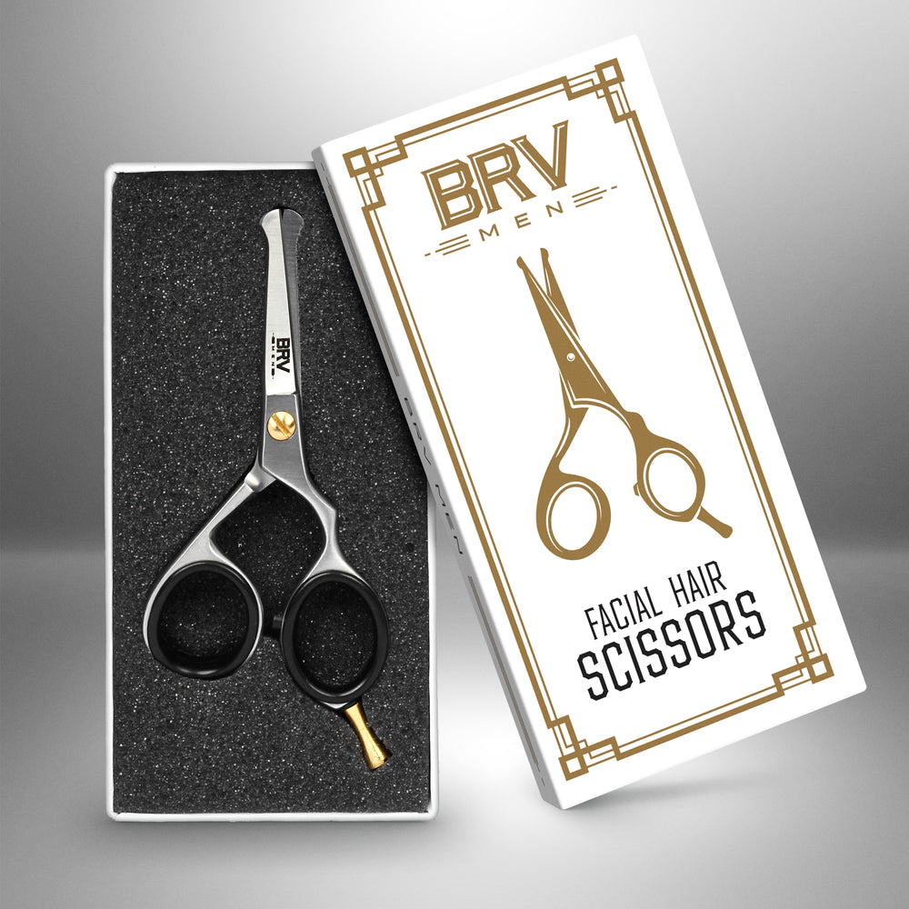 Macs Professional ,Beard & Mustache Scissors With Adjustable Nob