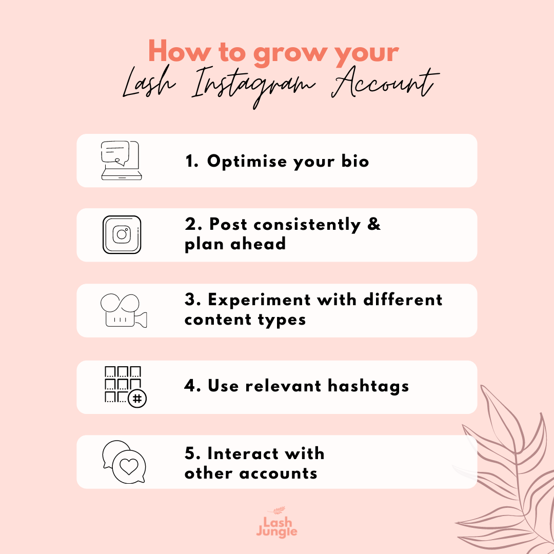 5 Tips to Grow Your Lash Business with Instagram – Lash Jungle