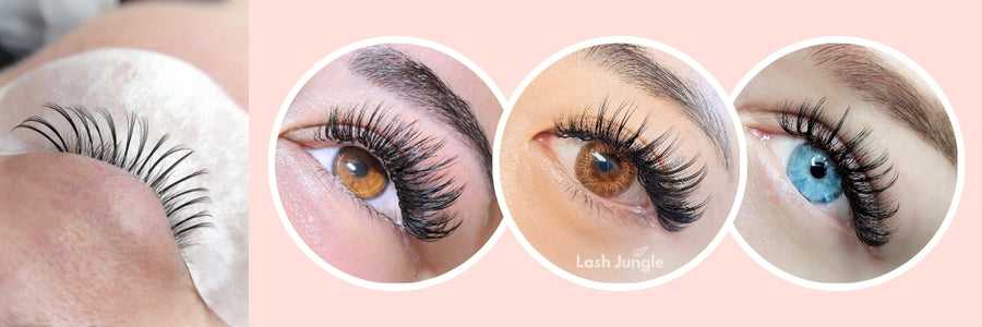 The Ultimate Guide to Hybrid Lash Extensions - Handmade Spikes