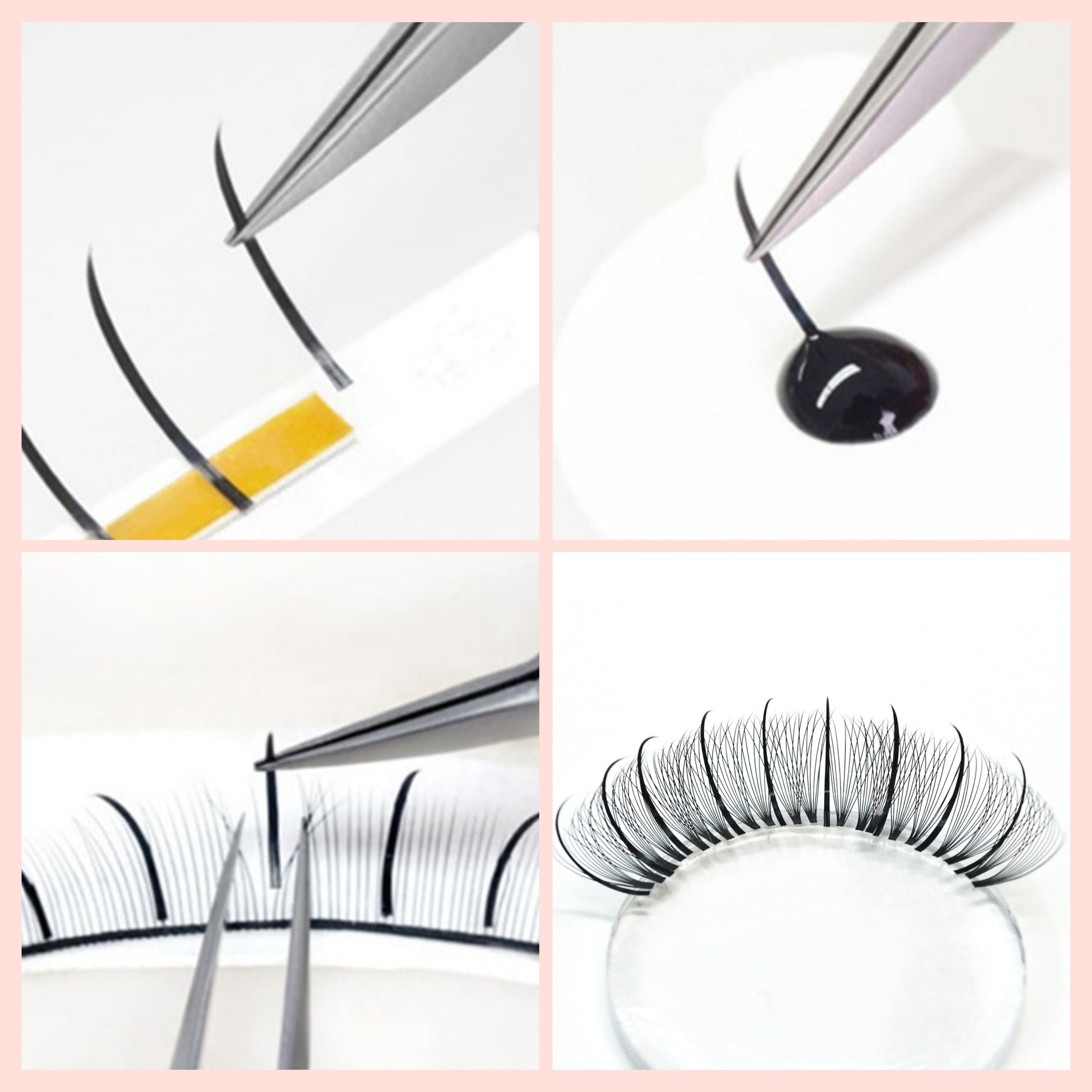 The Ultimate Guide to Hybrid Lash Extensions - Premade Spikes