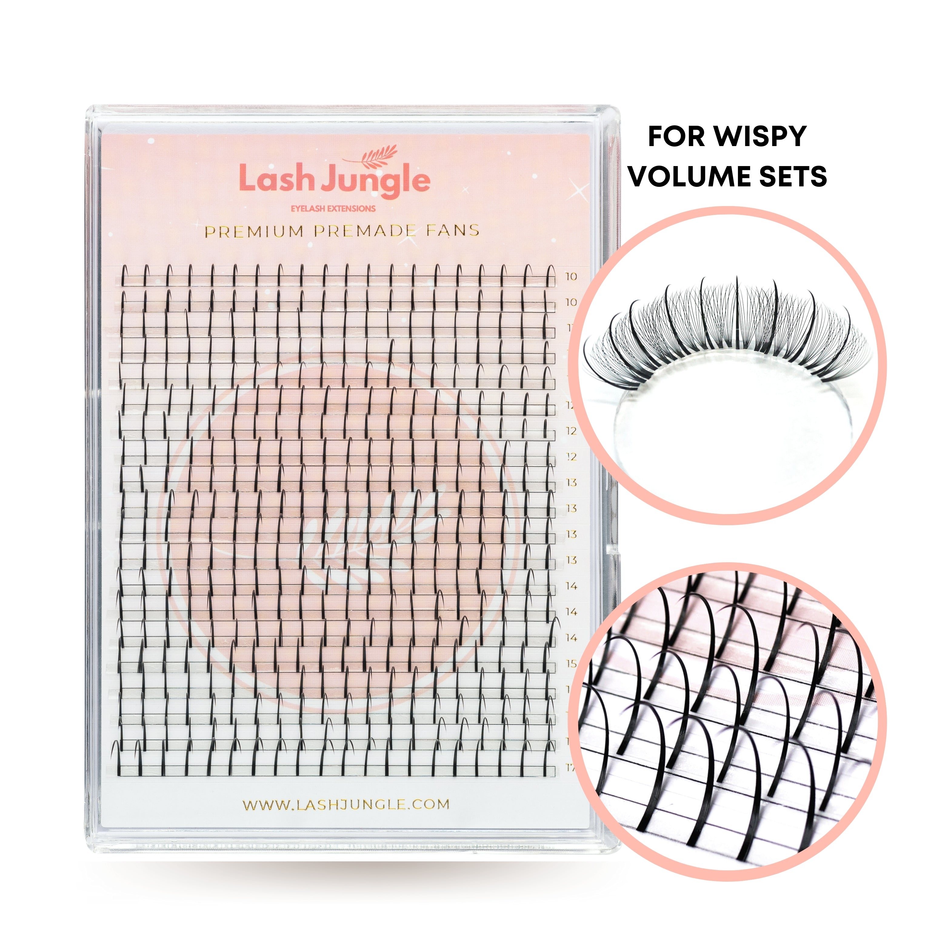 The Ultimate Guide to Hybrid Lash Extensions - Premade Spikes