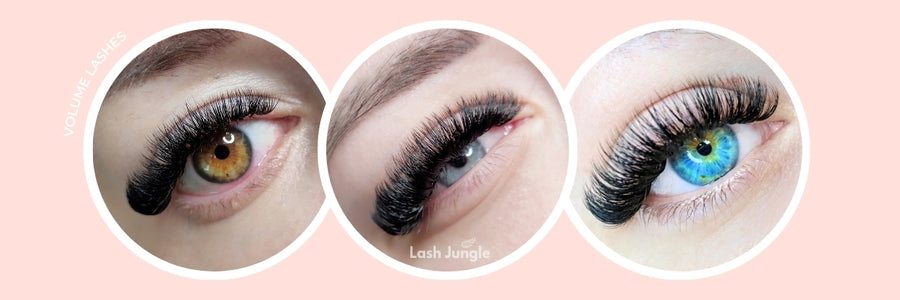 The Ultimate Guide to Hybrid Lash Extensions - what are Volume Lashes?